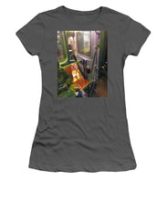 Photo On The New York City Subway - Women's T-Shirt (Athletic Fit)