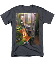 Photo On The New York City Subway - Men's T-Shirt  (Regular Fit)