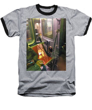 Photo On The New York City Subway - Baseball T-Shirt
