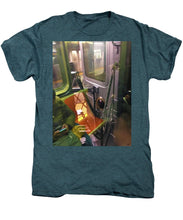 Photo On The New York City Subway - Men's Premium T-Shirt