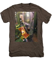 Photo On The New York City Subway - Men's Premium T-Shirt