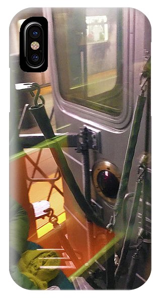 Photo On The New York City Subway - Phone Case
