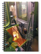 Photo On The New York City Subway - Spiral Notebook
