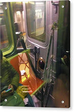 Photo On The New York City Subway - Acrylic Print