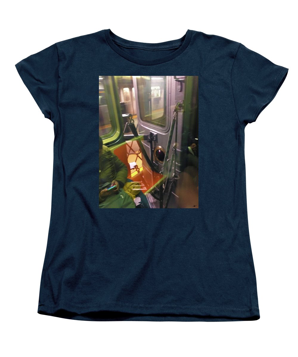 Photo On The New York City Subway - Women's T-Shirt (Standard Fit)