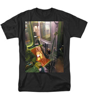 Photo On The New York City Subway - Men's T-Shirt  (Regular Fit)