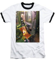 Photo On The New York City Subway - Baseball T-Shirt