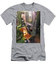 Photo On The New York City Subway - Men's T-Shirt (Athletic Fit)