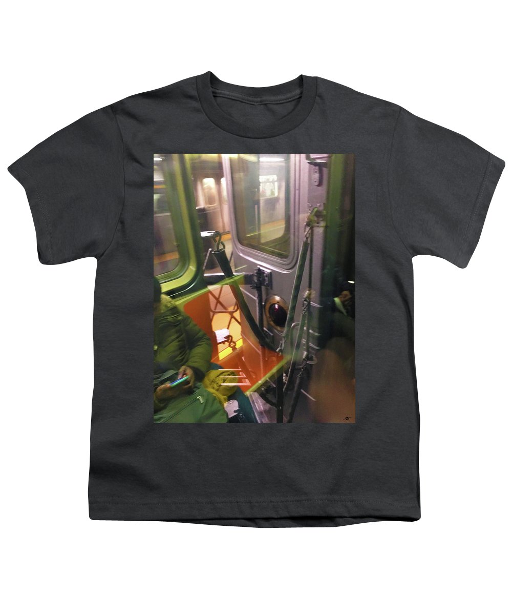 Photo On The New York City Subway - Youth T-Shirt