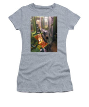 Photo On The New York City Subway - Women's T-Shirt (Athletic Fit)