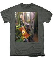 Photo On The New York City Subway - Men's Premium T-Shirt