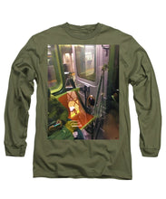 Photo On The New York City Subway - Long Sleeve T-Shirt