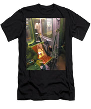 Photo On The New York City Subway - Men's T-Shirt (Athletic Fit)