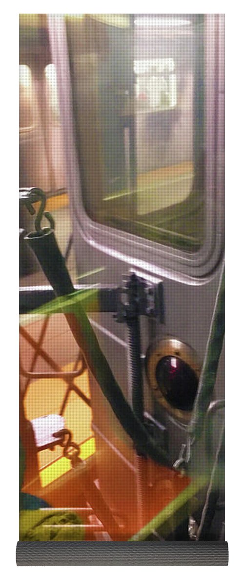 Photo On The New York City Subway - Yoga Mat