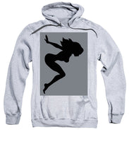 Our Bodies Our Way Future Is Female Feminist Statement Mudflap Girl Diving - Sweatshirt Sweatshirt Pixels Heather Small 