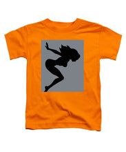 Our Bodies Our Way Future Is Female Feminist Statement Mudflap Girl Diving - Toddler T-Shirt Toddler T-Shirt Pixels Orange Small 