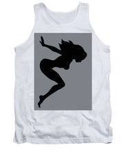 Our Bodies Our Way Future Is Female Feminist Statement Mudflap Girl Diving - Tank Top Tank Top Pixels White Small 