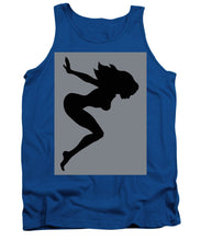 Our Bodies Our Way Future Is Female Feminist Statement Mudflap Girl Diving - Tank Top Tank Top Pixels Royal Small 