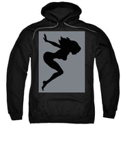 Our Bodies Our Way Future Is Female Feminist Statement Mudflap Girl Diving - Sweatshirt Sweatshirt Pixels Black Small 
