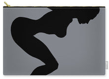Our Bodies Our Way Future Is Female Feminist Statement Mudflap Girl Diving - Carry-All Pouch Carry-All Pouch Pixels Large (12.5" x 8.5")  