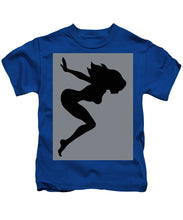 Our Bodies Our Way Future Is Female Feminist Statement Mudflap Girl Diving - Kids T-Shirt Kids T-Shirt Pixels Royal Small 