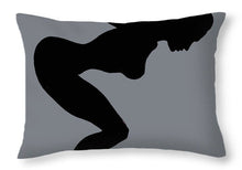 Our Bodies Our Way Future Is Female Feminist Statement Mudflap Girl Diving - Throw Pillow Throw Pillow Pixels 20" x 14" Yes 