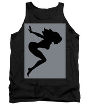 Our Bodies Our Way Future Is Female Feminist Statement Mudflap Girl Diving - Tank Top Tank Top Pixels Black Small 