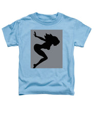 Our Bodies Our Way Future Is Female Feminist Statement Mudflap Girl Diving - Toddler T-Shirt Toddler T-Shirt Pixels Carolina Blue Small 