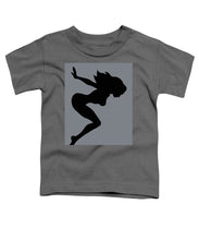 Our Bodies Our Way Future Is Female Feminist Statement Mudflap Girl Diving - Toddler T-Shirt Toddler T-Shirt Pixels Charcoal Small 