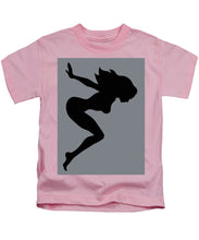Our Bodies Our Way Future Is Female Feminist Statement Mudflap Girl Diving - Kids T-Shirt Kids T-Shirt Pixels Pink Small 