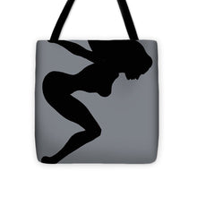 Our Bodies Our Way Future Is Female Feminist Statement Mudflap Girl Diving - Tote Bag Tote Bag Pixels 16" x 16"  