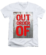 Out Of Order - Men's V-Neck T-Shirt