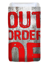 Out Of Order - Duvet Cover