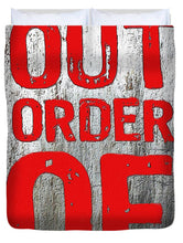Out Of Order - Duvet Cover