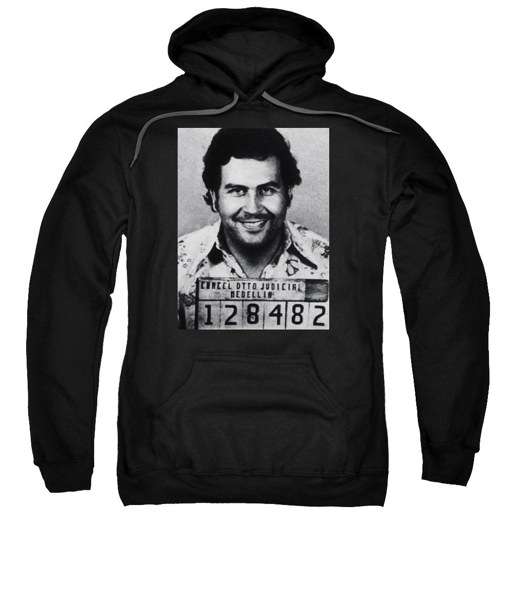 Pablo Escobar Mug Shot 1991 Vertical - Sweatshirt