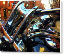 Painting Cold Chrome New York - Canvas Print