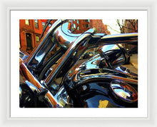 Painting Cold Chrome New York - Framed Print