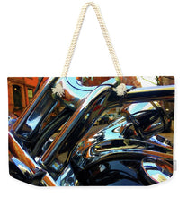 Painting Cold Chrome New York - Weekender Tote Bag