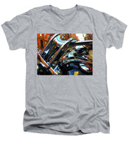 Painting Cold Chrome New York - Men's V-Neck T-Shirt