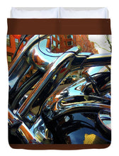 Painting Cold Chrome New York - Duvet Cover