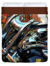 Painting Cold Chrome New York - Duvet Cover