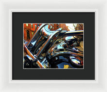 Painting Cold Chrome New York - Framed Print