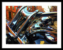 Painting Cold Chrome New York - Framed Print