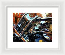 Painting Cold Chrome New York - Framed Print