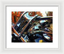 Painting Cold Chrome New York - Framed Print