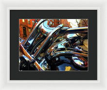 Painting Cold Chrome New York - Framed Print
