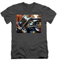 Painting Cold Chrome New York - Men's V-Neck T-Shirt