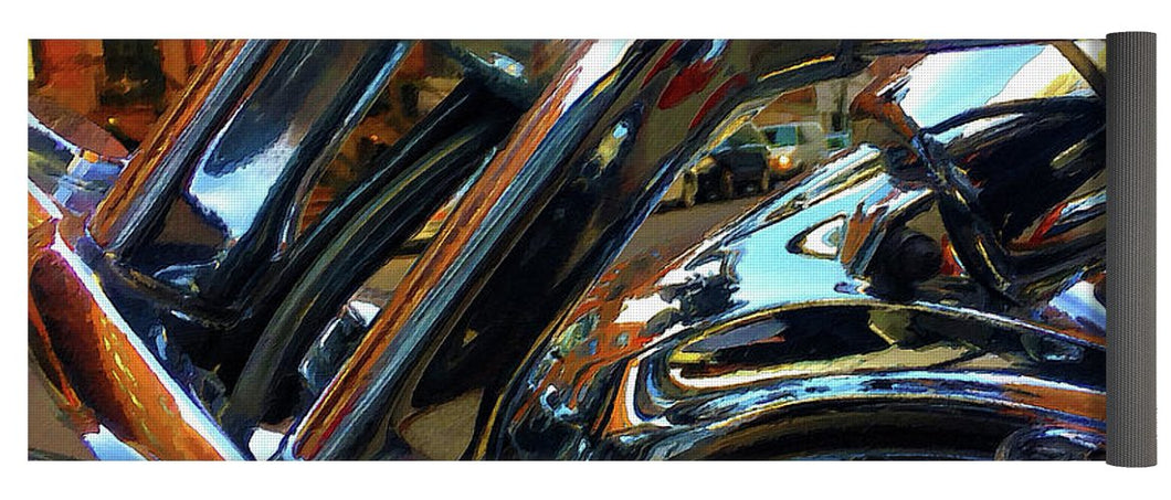 Painting Cold Chrome New York - Yoga Mat