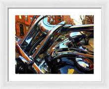 Painting Cold Chrome New York - Framed Print