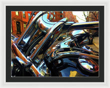 Painting Cold Chrome New York - Framed Print